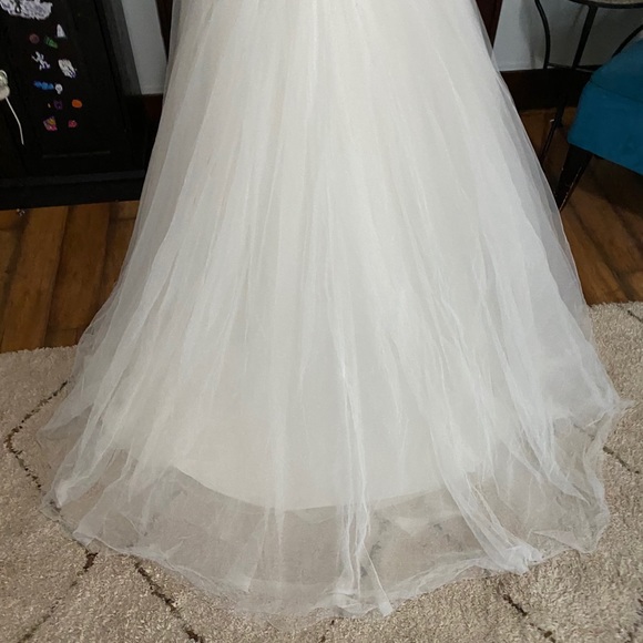 The Couture Collection Bridal Sz 10 NWOT - Picture 6 of 8